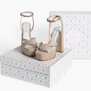 Hill House Canvas Crystal Embellishments Platform Heels ("The Party Platforms")